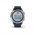   Garmin Quatix 6 - Gray with Captain Blue Band